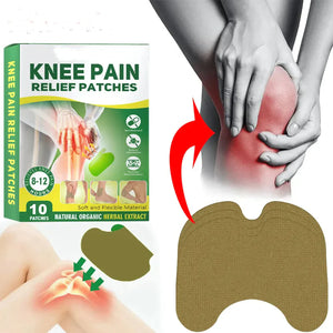 Japanese Knee Pain Relief Patches - 12 Pcs